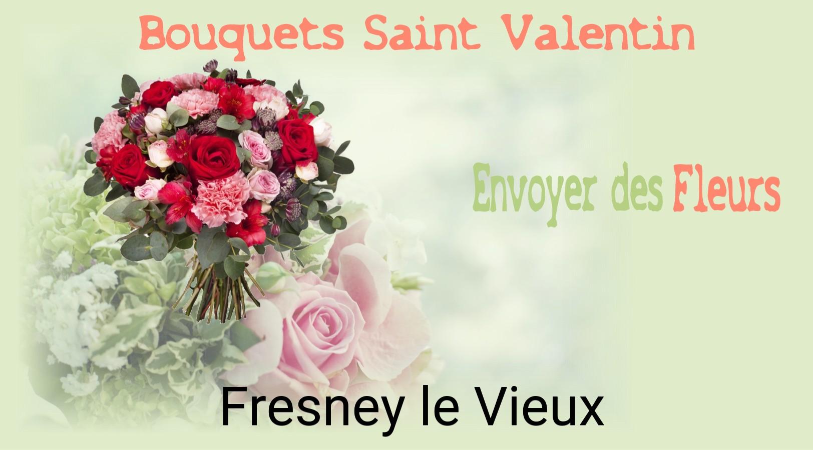 Roses de Saint-Valentin livrées à Fresney-le-Vieux